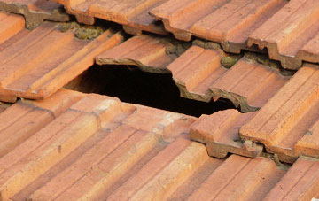 roof repair Gamesley, Derbyshire